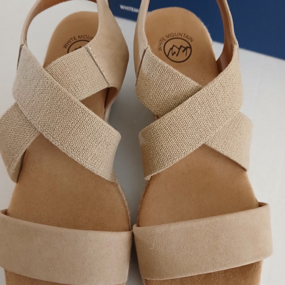 WHITE MOUNTAIN Women's Yanda Espadrille Platform Sandal Size 9.5 New $30 - Picture 6 of 13